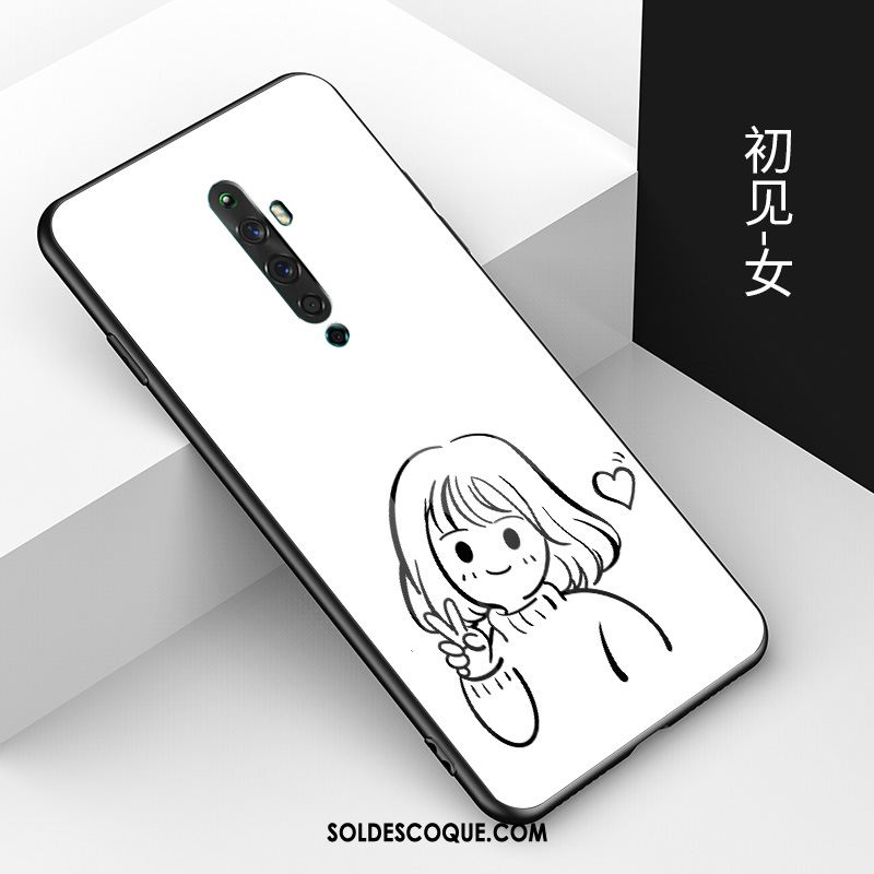 Coque Oppo Reno 2 Z Verre Trempé Étui Marque De Tendance Protection Tout Compris France