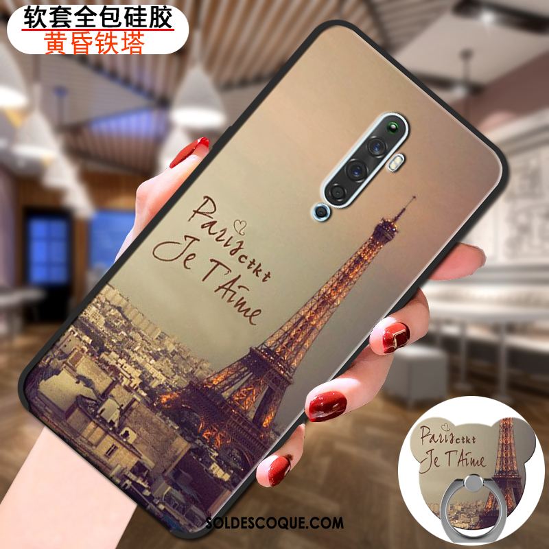 Coque Oppo Reno 2 Z Étui Tempérer Tout Compris Protection Téléphone Portable Pas Cher