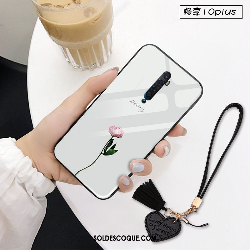 Coque Oppo Reno 2 Z Étui Téléphone Portable Fluide Doux Tendance Verre Soldes