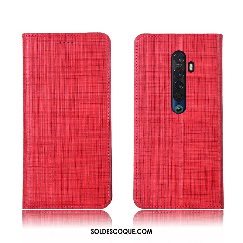 Coque Oppo Reno 2 Étui En Cuir Modèle Fleurie Cuir Véritable Tout Compris Silicone Pas Cher