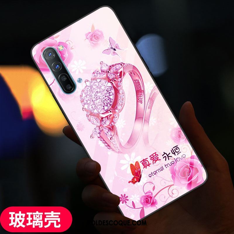 Coque Oppo Reno 3 Fluide Doux Protection Verre Étui Frais Pas Cher