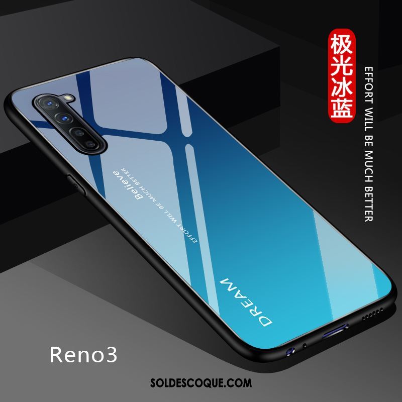 Coque Oppo Reno 3 Fluide Doux Téléphone Portable Silicone Personnalisé Incassable En Ligne