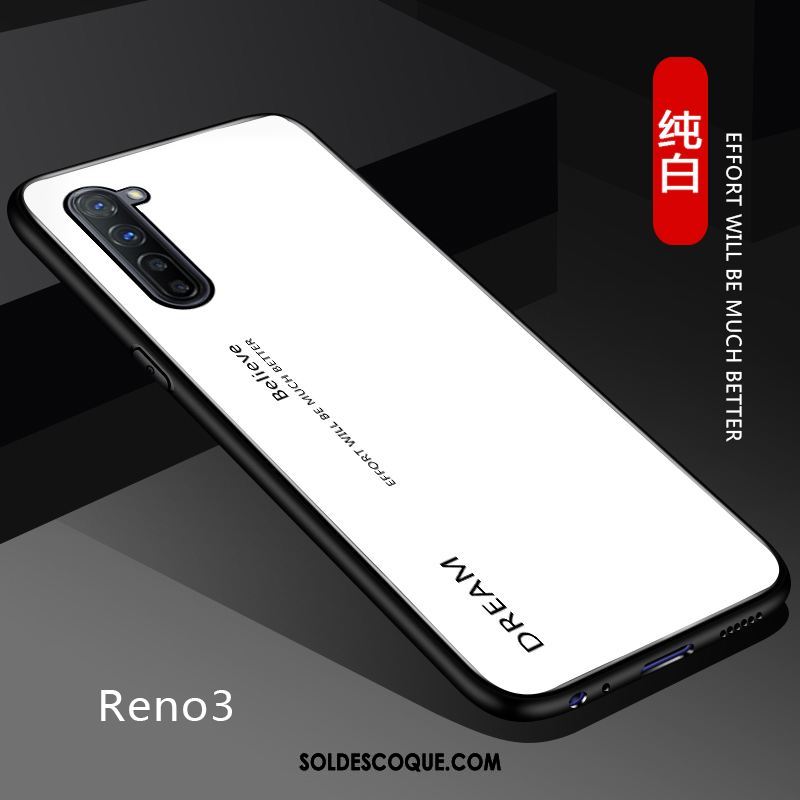 Coque Oppo Reno 3 Fluide Doux Téléphone Portable Silicone Personnalisé Incassable En Ligne