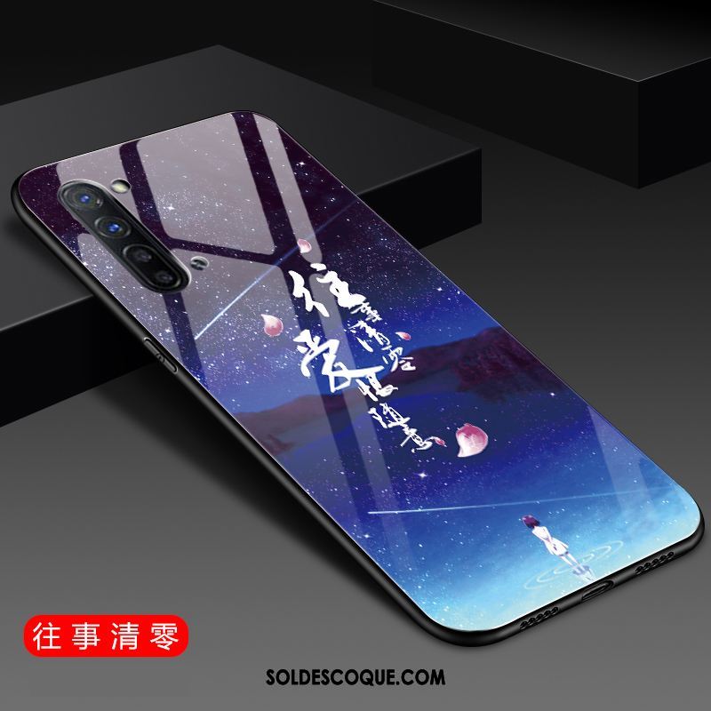 Coque Oppo Reno 3 Miroir Tendance Net Rouge Étui Personnalité Housse Soldes