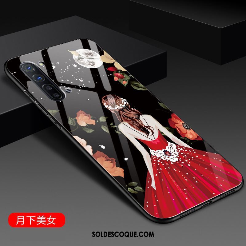 Coque Oppo Reno 3 Miroir Tendance Net Rouge Étui Personnalité Housse Soldes