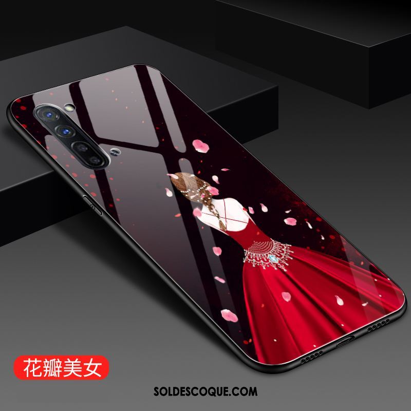 Coque Oppo Reno 3 Miroir Tendance Net Rouge Étui Personnalité Housse Soldes