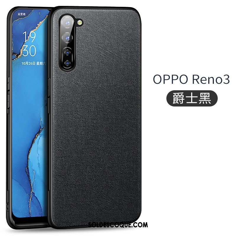 Coque Oppo Reno 3 Modèle Fleurie Gris Nouveau Tissu Téléphone Portable Housse En Ligne