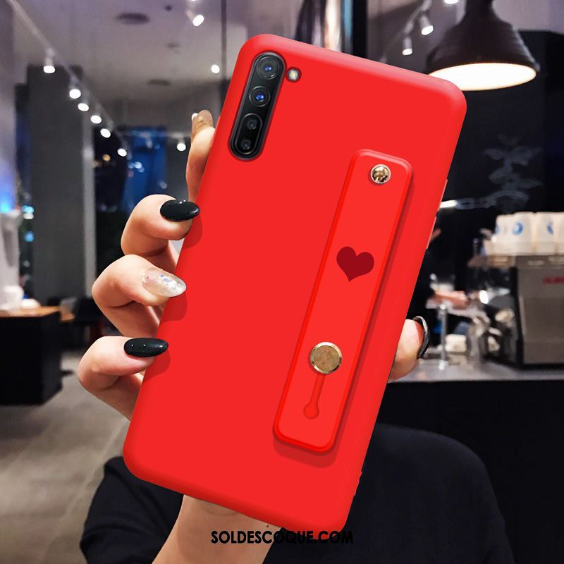 Coque Oppo Reno 3 Net Rouge Téléphone Portable Tendance Silicone Vert Soldes