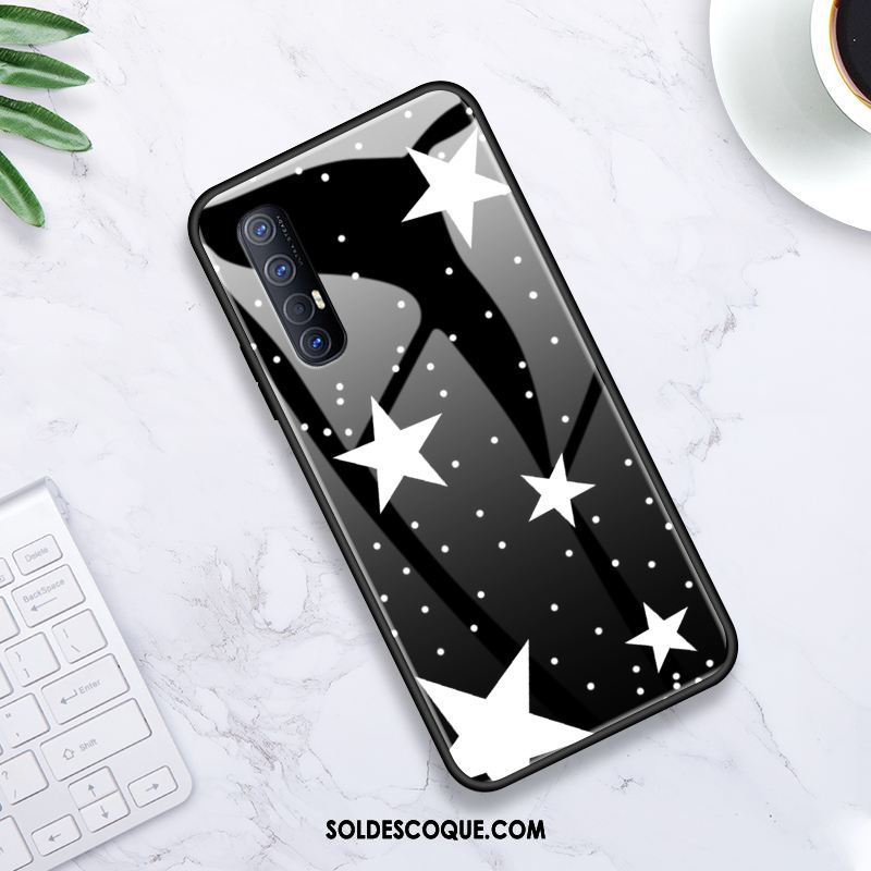 Coque Oppo Reno 3 Pro Amoureux Étui Étoile Incassable Très Mince Pas Cher