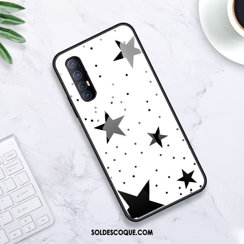 Coque Oppo Reno 3 Pro Amoureux Étui Étoile Incassable Très Mince Pas Cher