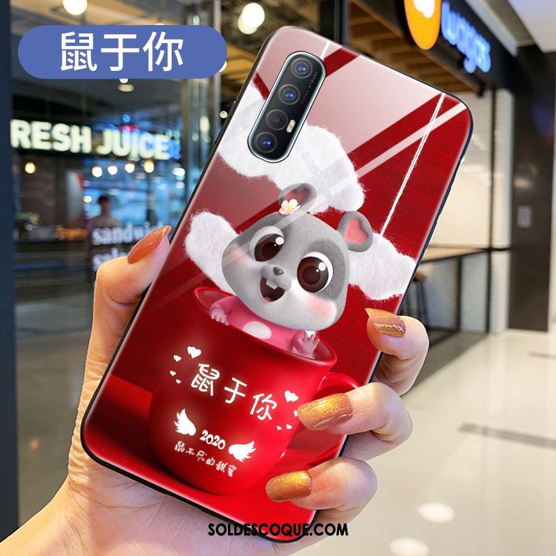 Coque Oppo Reno 3 Pro Incassable Tout Compris Fluide Doux Rat Marque De Tendance En Vente