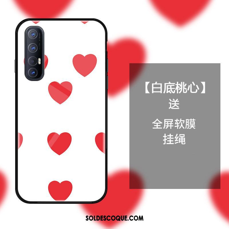 Coque Oppo Reno 3 Pro Protection Tout Compris Verre Amour Blanc Soldes