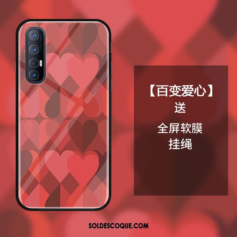 Coque Oppo Reno 3 Pro Protection Tout Compris Verre Amour Blanc Soldes