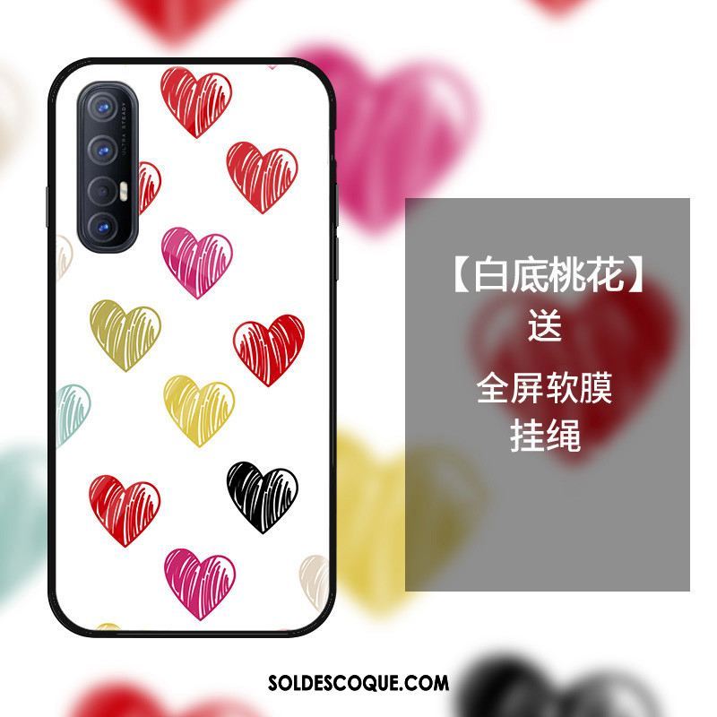 Coque Oppo Reno 3 Pro Protection Tout Compris Verre Amour Blanc Soldes