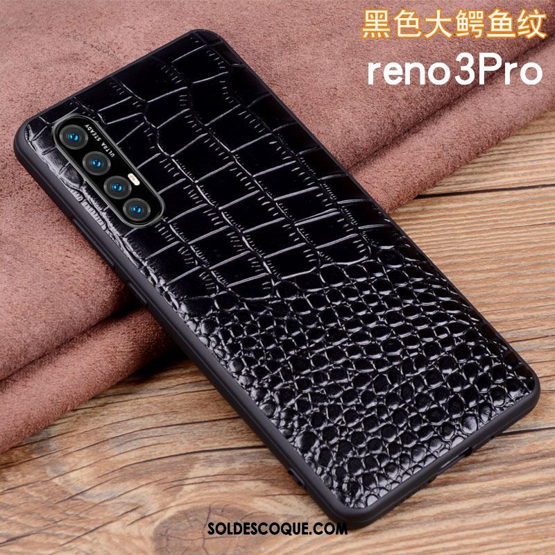 Coque Oppo Reno 3 Pro Tout Compris Légères Net Rouge Téléphone Portable Silicone Pas Cher