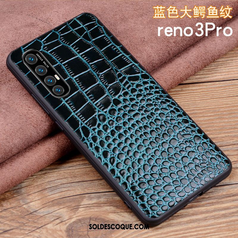 Coque Oppo Reno 3 Pro Tout Compris Légères Net Rouge Téléphone Portable Silicone Pas Cher