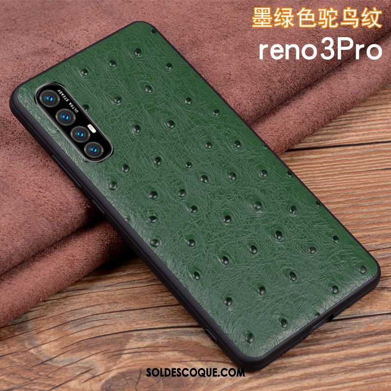 Coque Oppo Reno 3 Pro Tout Compris Légères Net Rouge Téléphone Portable Silicone Pas Cher