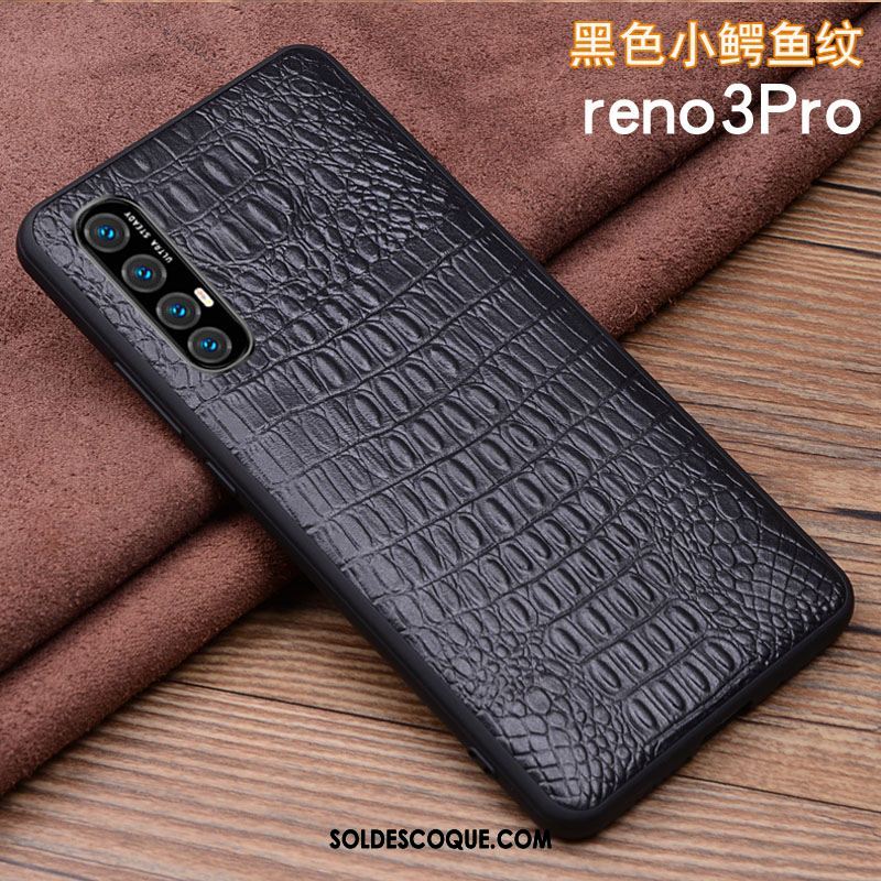 Coque Oppo Reno 3 Pro Tout Compris Légères Net Rouge Téléphone Portable Silicone Pas Cher