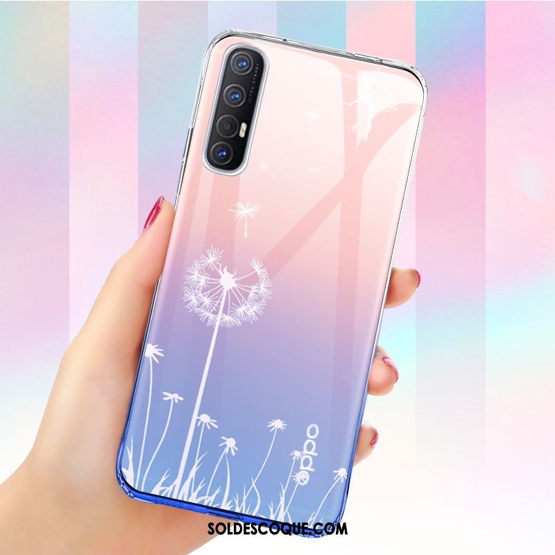 Coque Oppo Reno 3 Pro Tout Compris Tendance Ballon Personnalité Bleu Pas Cher