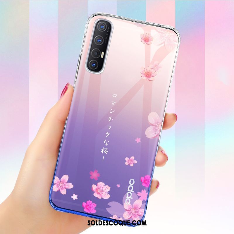 Coque Oppo Reno 3 Pro Tout Compris Tendance Ballon Personnalité Bleu Pas Cher