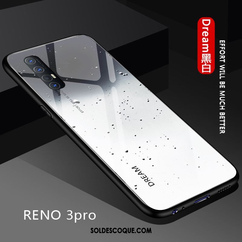 Coque Oppo Reno 3 Pro Très Mince Amoureux Incassable Simple Téléphone Portable Pas Cher