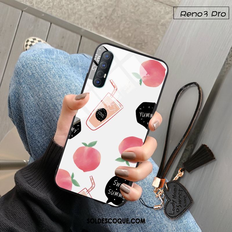 Coque Oppo Reno 3 Pro Téléphone Portable Frais Étui Ornements Suspendus Fruit Soldes