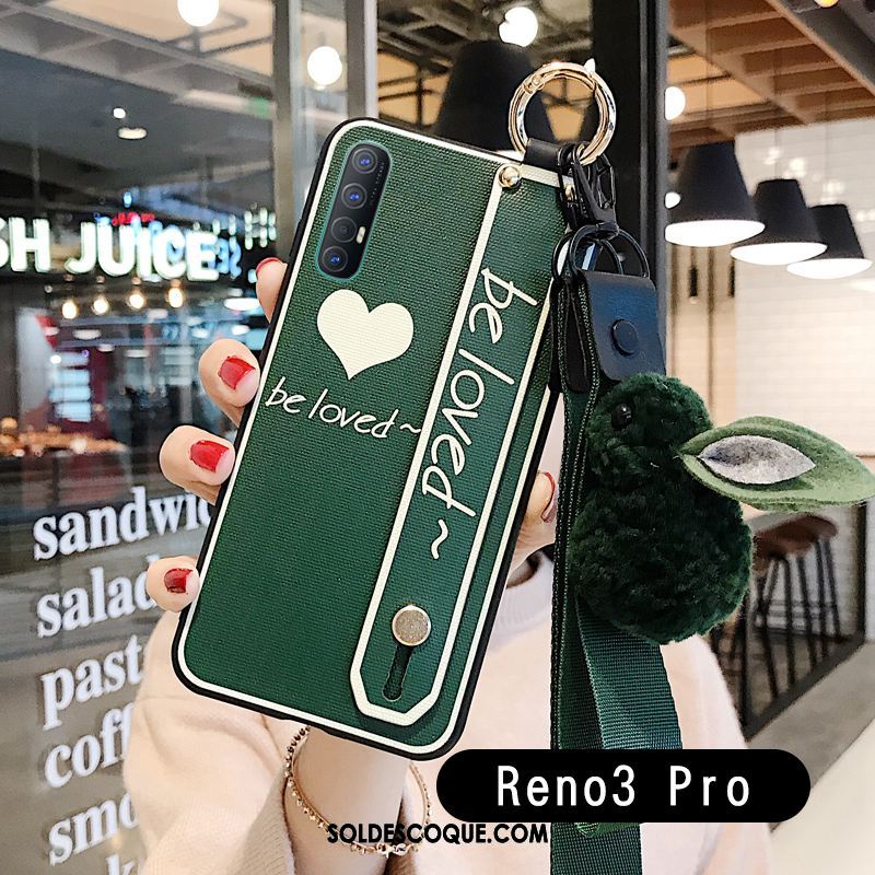 Coque Oppo Reno 3 Pro Étui Lapin Nouveau Ornements Suspendus Amour France