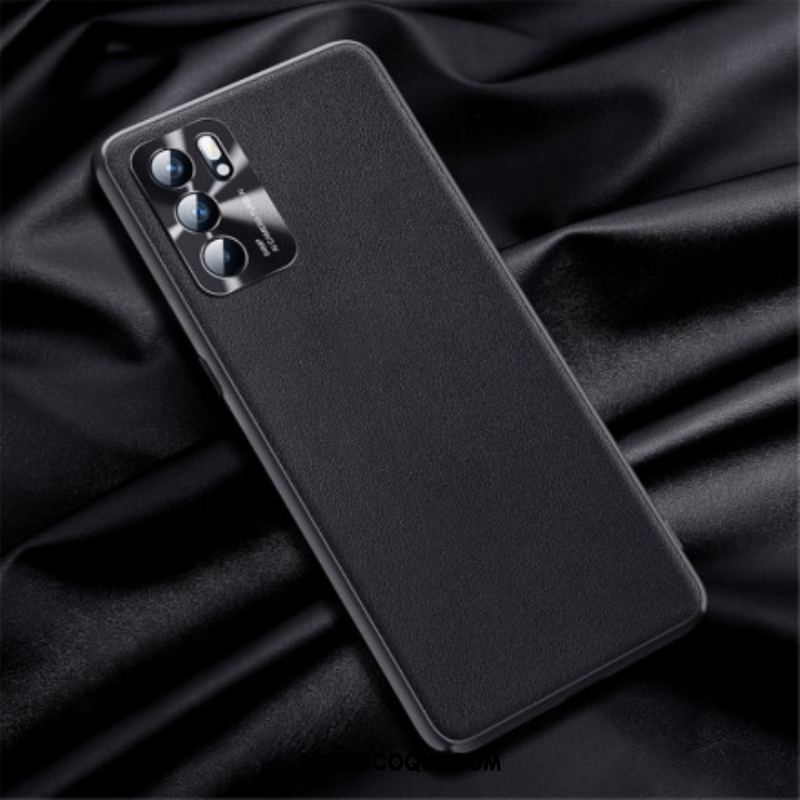 Coque Oppo Reno 6 5G Effet Cuir Prestige