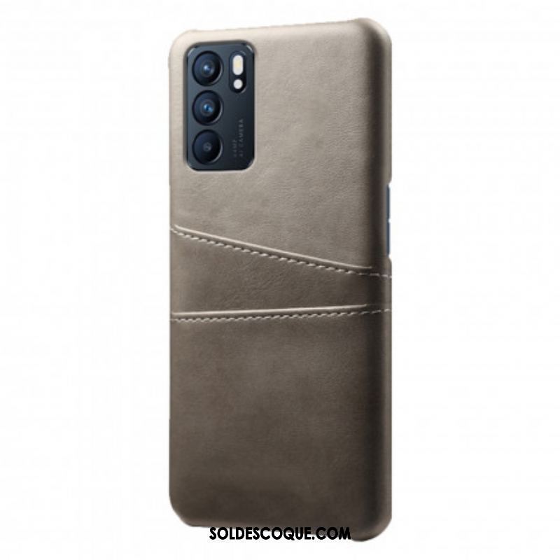 Coque Oppo Reno 6 5G Porte Cartes KSQ