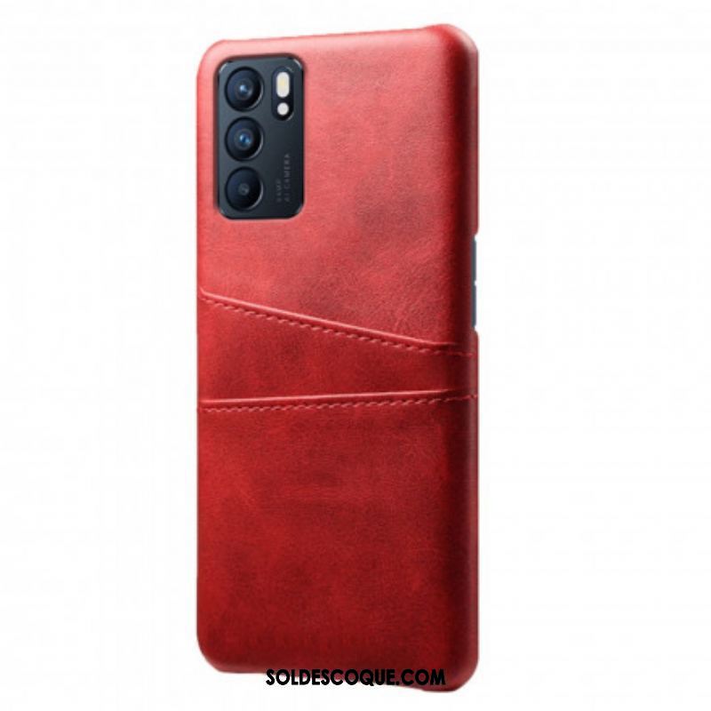 Coque Oppo Reno 6 5G Porte Cartes KSQ