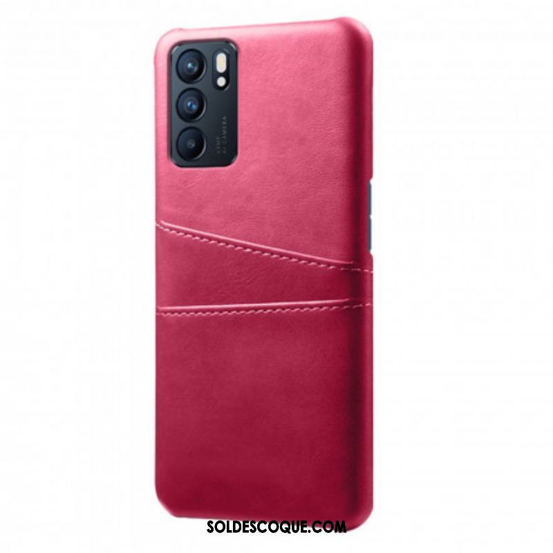 Coque Oppo Reno 6 5G Porte Cartes KSQ