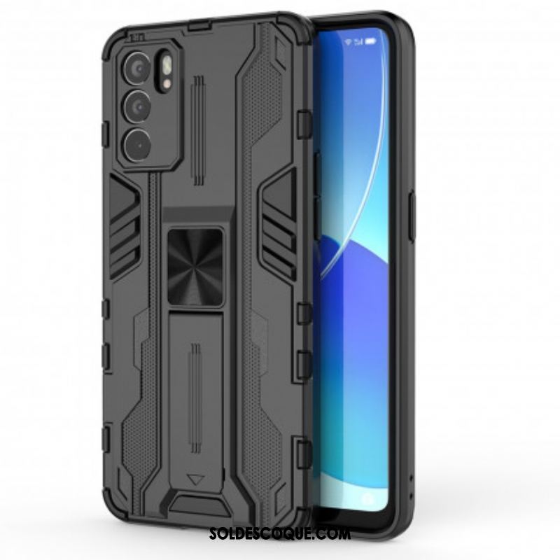 Coque Oppo Reno 6 5G Résistante Languette Horizontale / Verticale