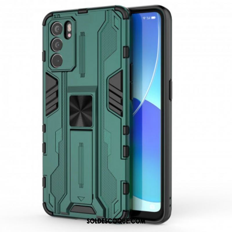 Coque Oppo Reno 6 5G Résistante Languette Horizontale / Verticale