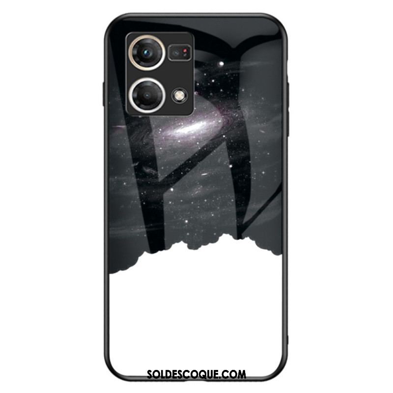 Coque Oppo Reno 7 Verre Trempé Motif