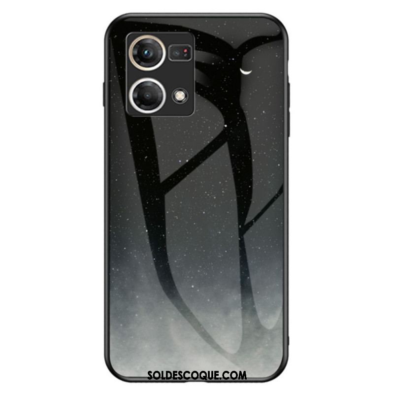 Coque Oppo Reno 7 Verre Trempé Motif