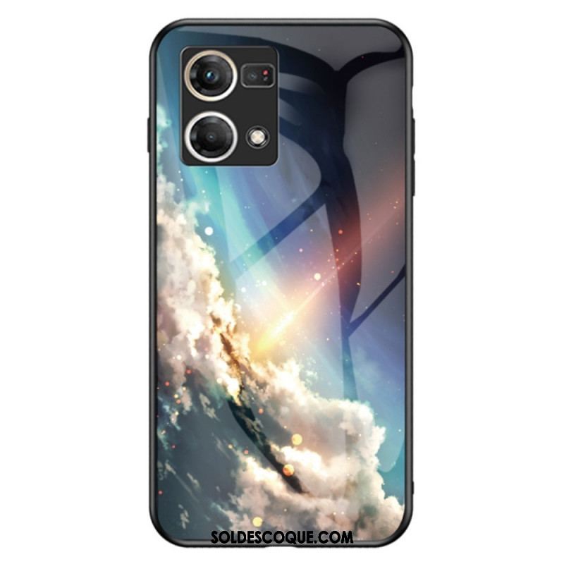 Coque Oppo Reno 7 Verre Trempé Motif