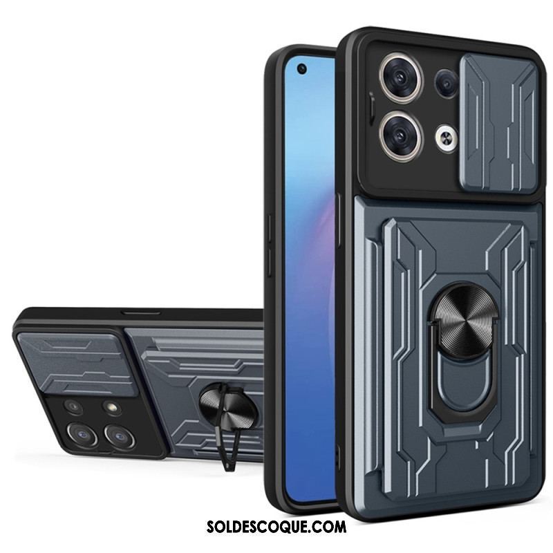 Coque Oppo Reno 8 Anneau Premium