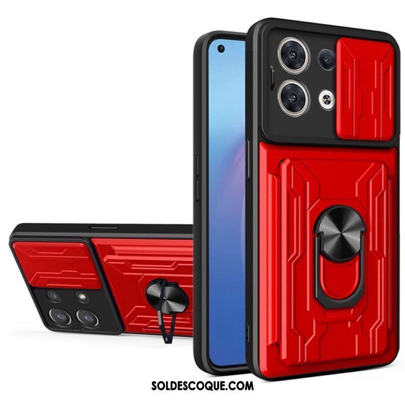 Coque Oppo Reno 8 Anneau Premium