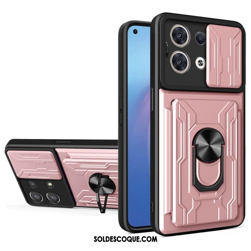 Coque Oppo Reno 8 Anneau Premium