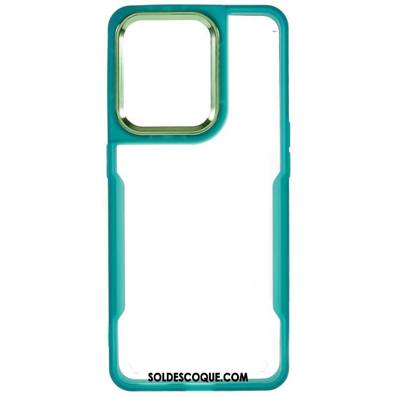 Coque Oppo Reno 8 Hybride Rebords Colorés