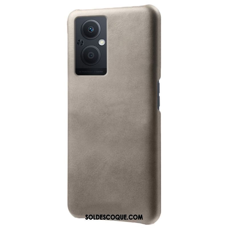 Coque Oppo Reno 8 Lite Effet Cuir