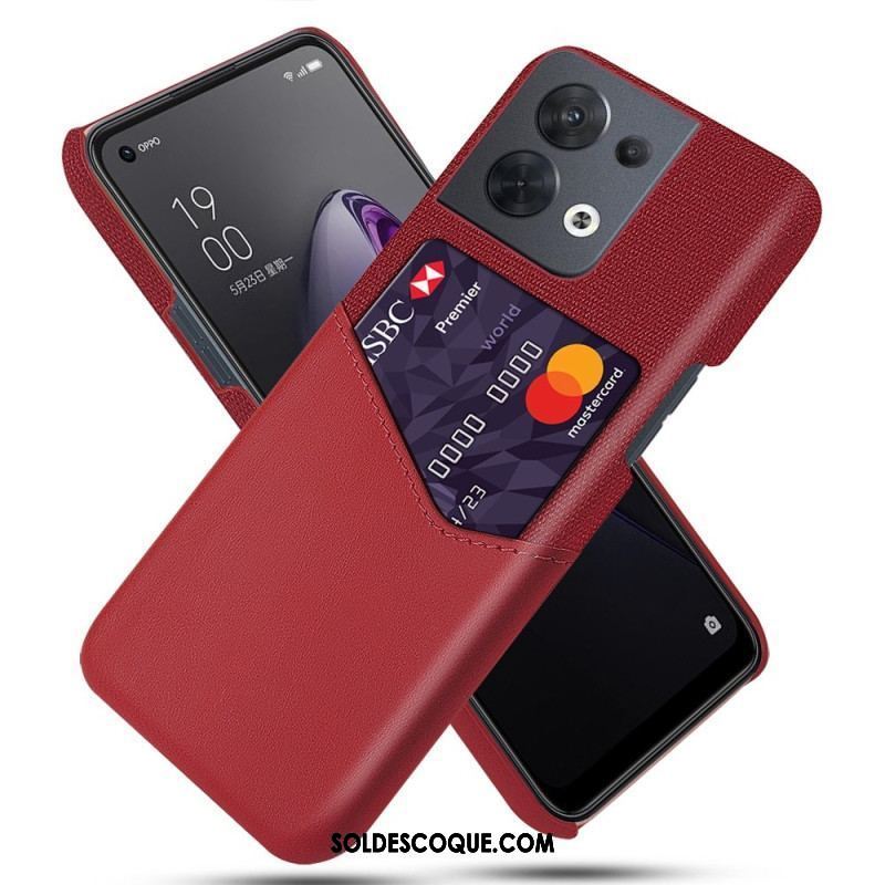 Coque Oppo Reno 8 Porte-Cartes