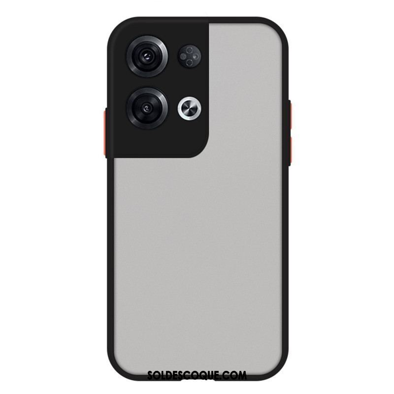 Coque Oppo Reno 8 Pro Hybride Rebords Colorés