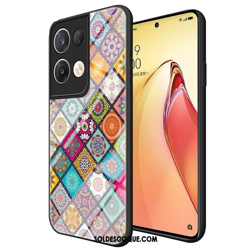 Coque Oppo Reno 8 Pro Patchwork