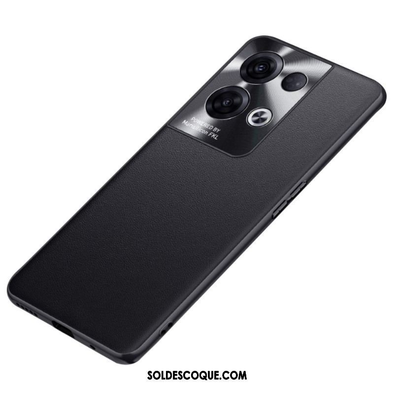 Coque Oppo Reno 8 Pro Simili Cuir Haut de Gamme