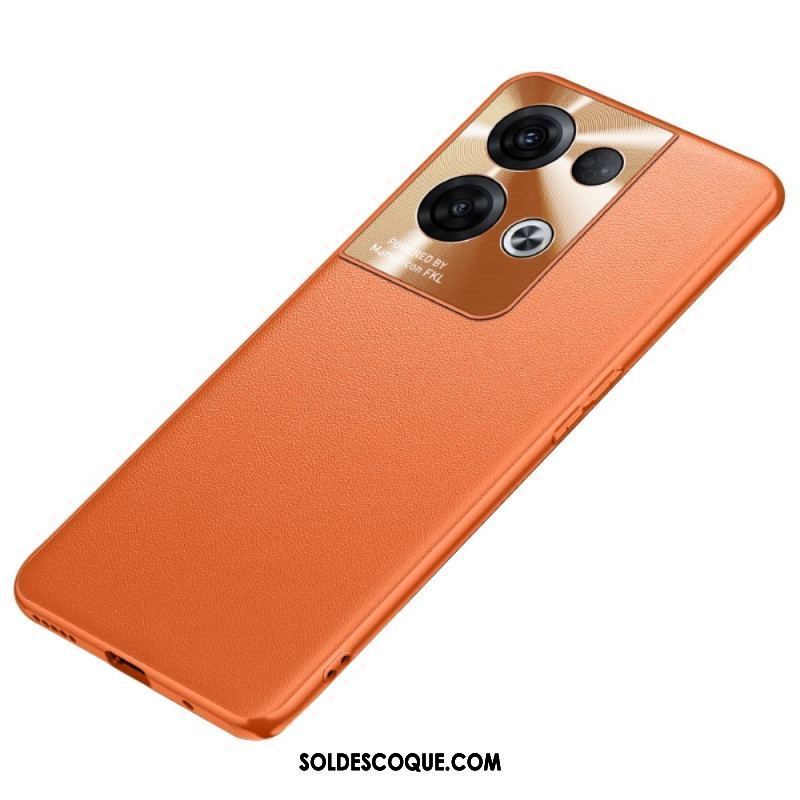 Coque Oppo Reno 8 Pro Simili Cuir Haut de Gamme