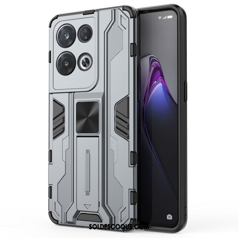 Coque Oppo Reno 8 Pro Support Amovible Vertical et Horizontal