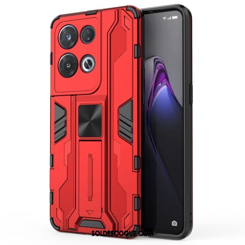 Coque Oppo Reno 8 Pro Support Amovible Vertical et Horizontal