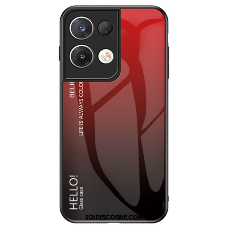 Coque Oppo Reno 8 Pro Verre Trempé Hello