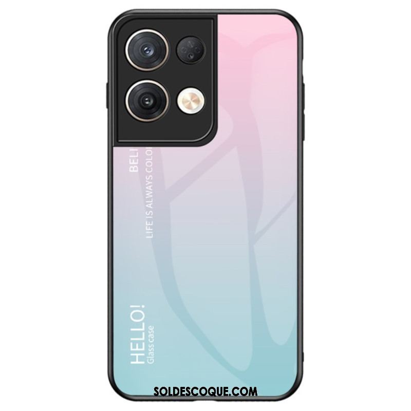 Coque Oppo Reno 8 Pro Verre Trempé Hello